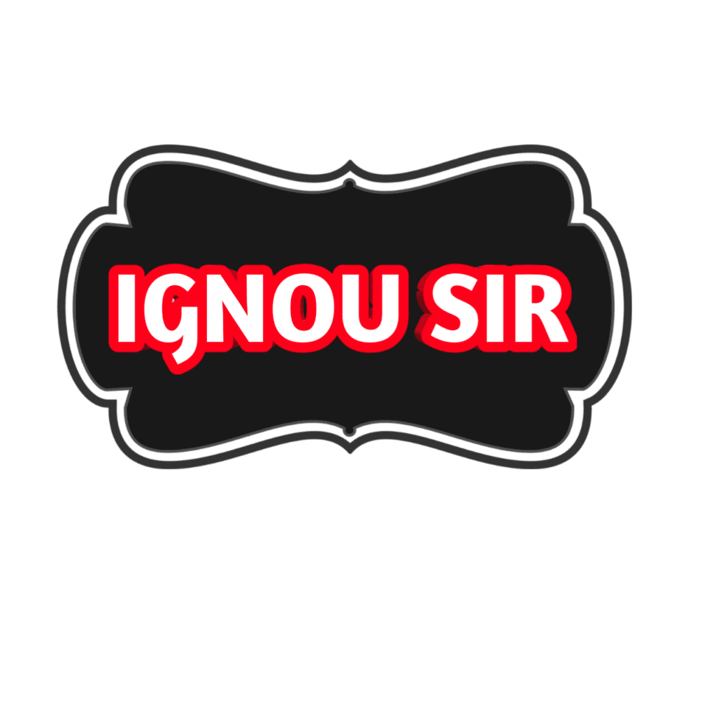 IGNOU SIR LOGO